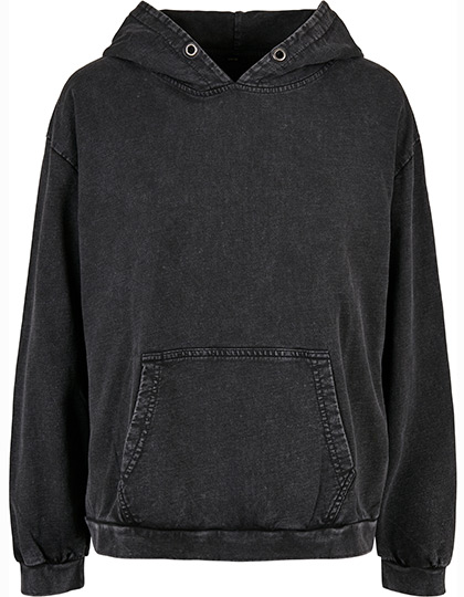 Ladies' Acid Washed Oversize Hoody — besticken oder bedrucken lassen