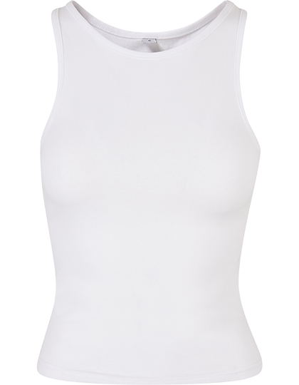 Build Your Brand Ladies Racer Back Top