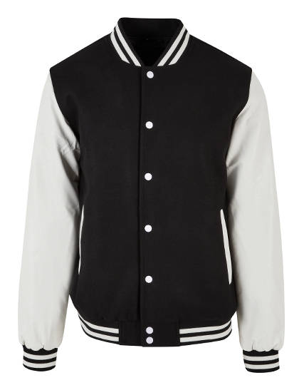 Oldschool College Jacket — besticken oder bedrucken lassen