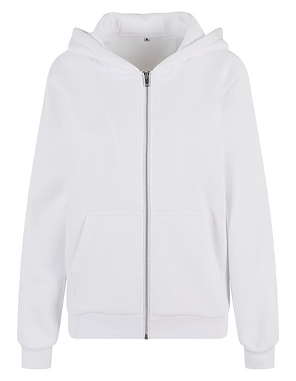 Ladies Fluffy Zip Hoody — besticken oder bedrucken lassen