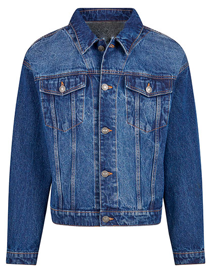 Heavy Ounce Boxy Denim Jacket — besticken oder bedrucken lassen