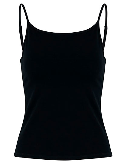 Build Your Brand Ladies Stretch Jersey Short Slim Top