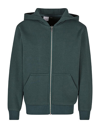 Kids Fluffy Zip Hoody — besticken oder bedrucken lassen