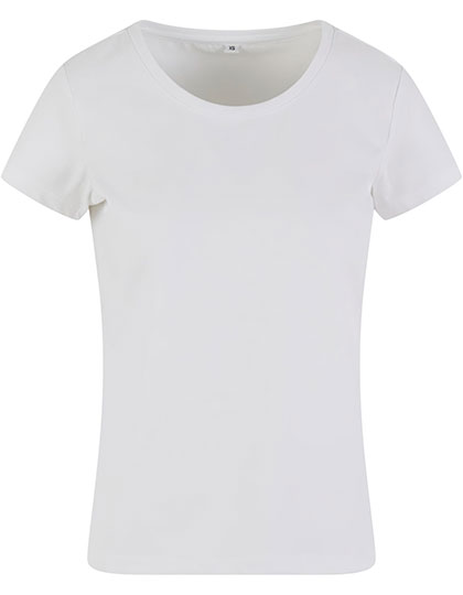 Build Your Brand Sorona® Ladies Regular Tee in White