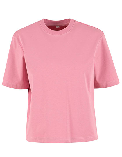 Build Your Brand Sorona® Loose Fit Tee in Dusty Pink