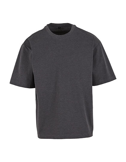 Build Your Brand Loose Fit Tee in Charcoal