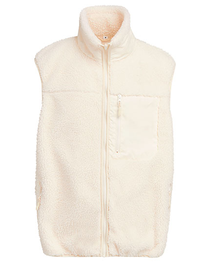 Build Your Brand Bonded Sherpa Vest