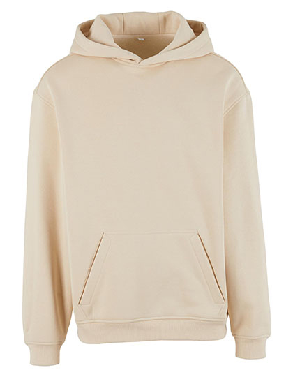 Build Your Brand Loose Fit Hoody in Sand