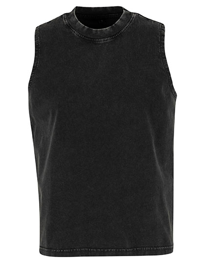 Ladies Vintage Washed Sleeveless Tee — besticken oder bedrucken lassen