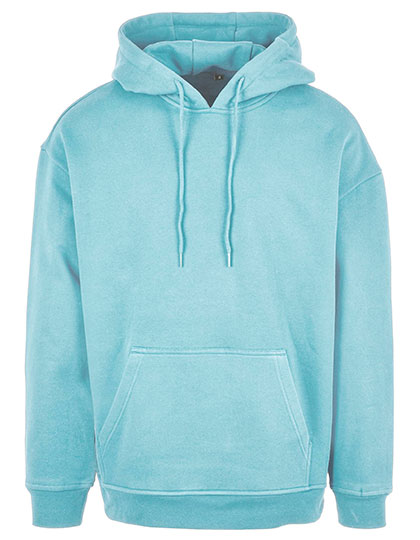 Build Your Brand Basic Basic Oversize Hoody in Ocean Blue