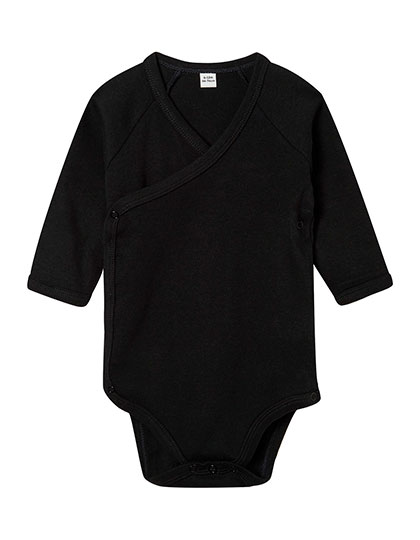 Babybugz Baby Long Sleeve Kimono Bodysuit