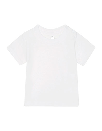 Babybugz Made In Africa Baby T in White