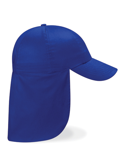 Beechfield Junior Legionnaire Style Cap in Bright Royal