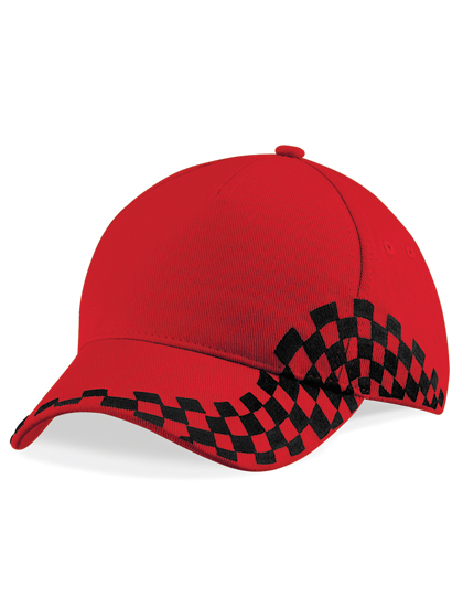 Beechfield Grand Prix Cap in Classic Red