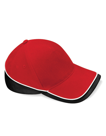 Beechfield Teamwear Competition Cap in Classic Red