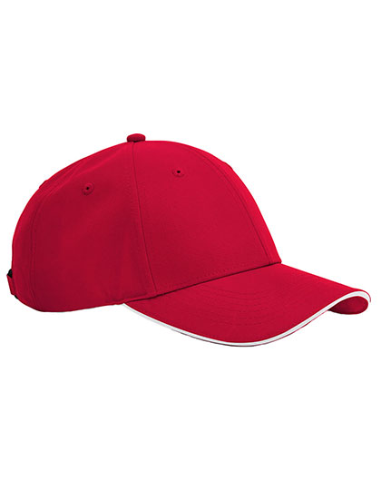 Beechfield Team Sports-Tech Cap in Classic Red
