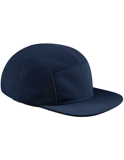 Beechfield Recycled Fleece Outdoor Camper Cap in Navy