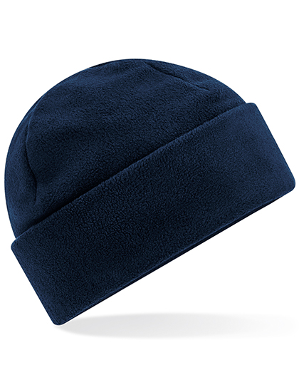 Beechfield Recycled Fleece Cuffed Beanie in French Navy