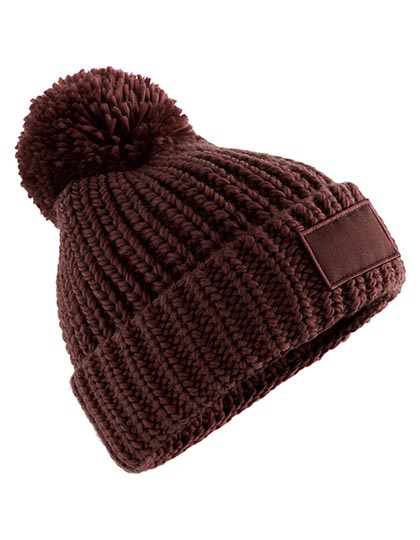 Toasty Patch Beanie – 100% Polyester, Patch: 100% Baumwolle