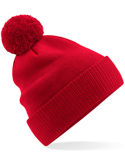 Beechfield Organic Cotton Snowstar® Beanie in Classic Red