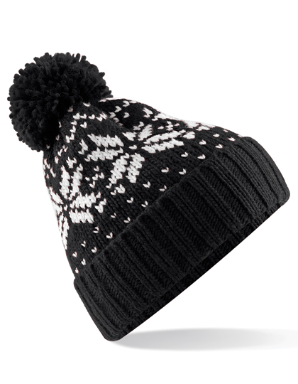 Beechfield Fair Isle Snowstar® Beanie