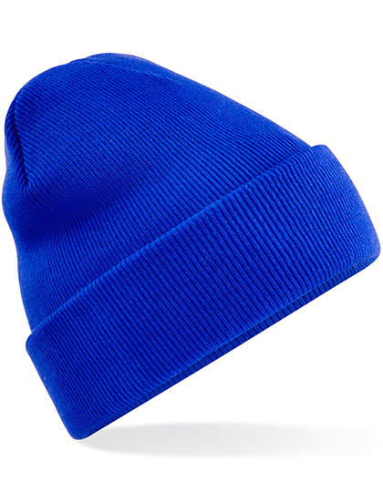 Beechfield Recycled Original Cuffed Beanie in Bright Royal