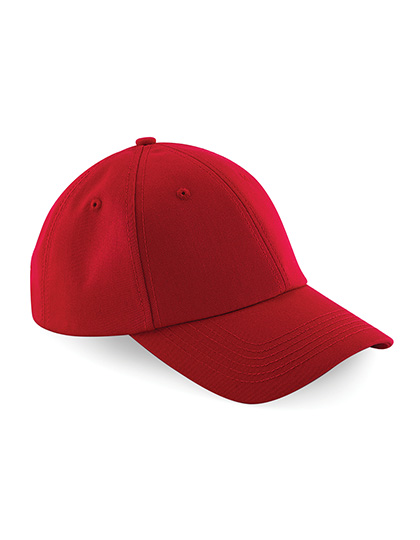 Beechfield Authentic Baseball Cap in Classic Red