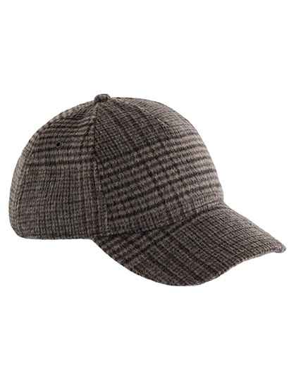 Beechfield Wool Blend Check Cap