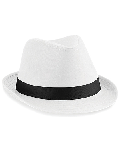 Beechfield Fedora in White