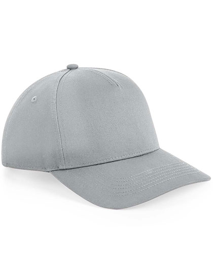 Beechfield Urbanwear 5 Panel Snapback in Light Grey