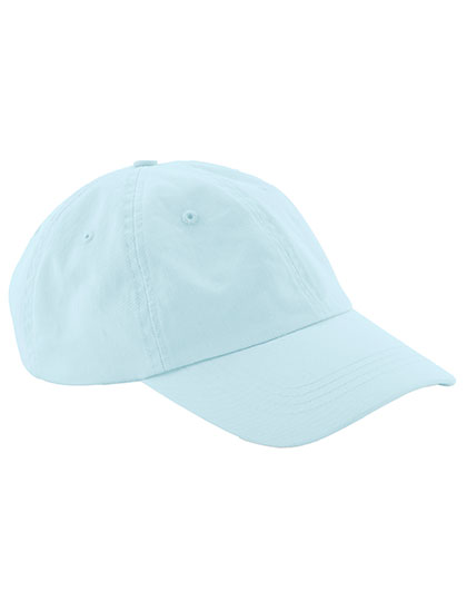 Beechfield Junior Low Profile 6 Panel Dad Cap in Pastel Blue