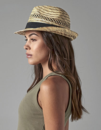 Beechfield Straw Summer Trilby