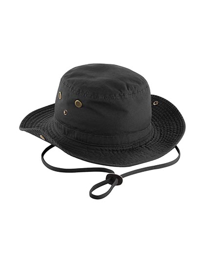 Beechfield Outback Hat in Black