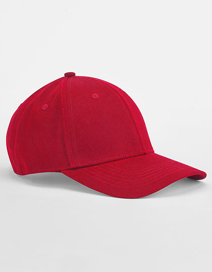 Beechfield EarthAware® Classic Organic Cotton 6 Panel Cap in Classic Red