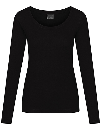 EXCD by Promodoro Women's T-Shirt Long Sleeve in Black