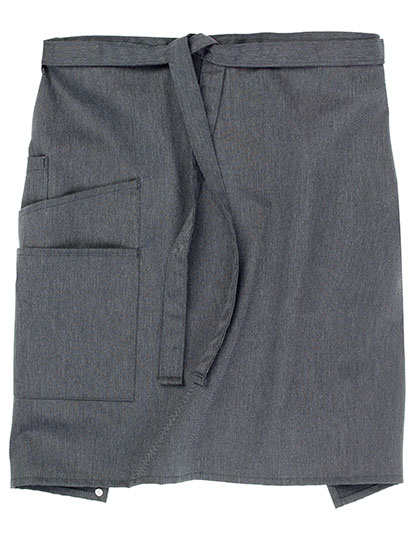 CG Workwear Bistro Apron Vernazza in Grey Melange