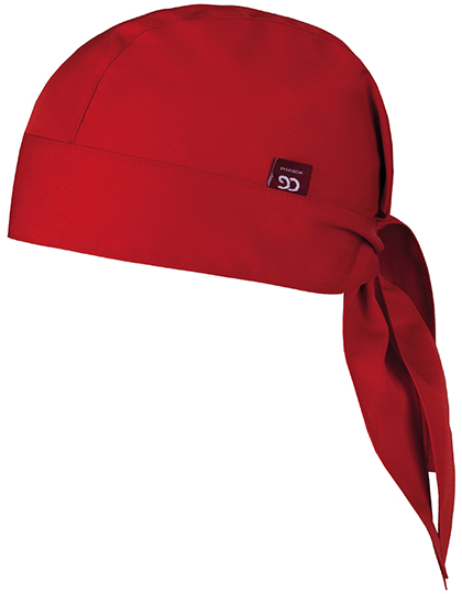 CG Workwear Chef's Hat Prato Classic in Red