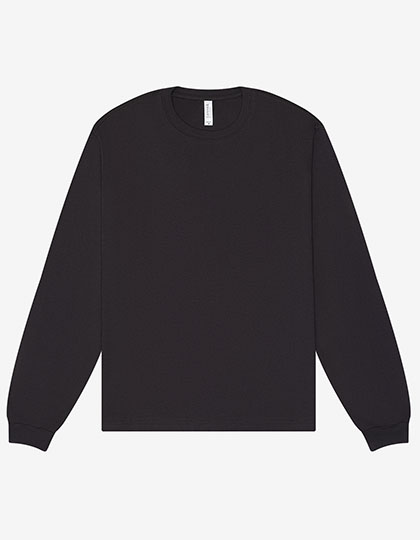 Bella+Canvas Unisex Heavyweight Long Sleeve Tee in Dark Grey