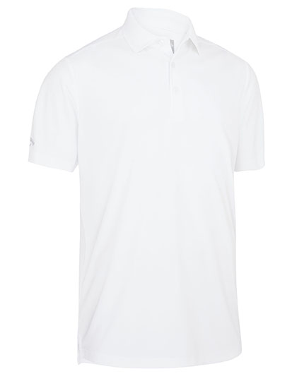 Callaway Men's Tournament Polo in Bright White