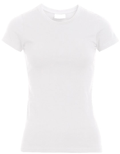 Promodoro Women's Slim Fit-T in White