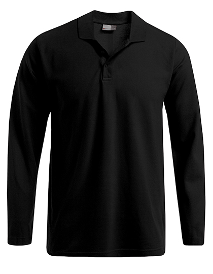 Men's Heavy Polo Long Sleeve — besticken oder bedrucken lassen