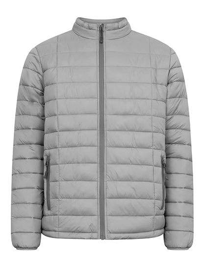 Promodoro Men's Padded Jacket in New Light Grey (Solid)