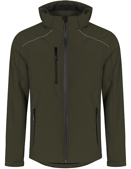 Promodoro Men's Warm Softshell Jacket in Khaki