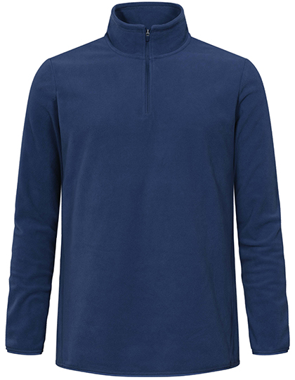 Promodoro Men's Recycled Fleece Troyer in French Navy