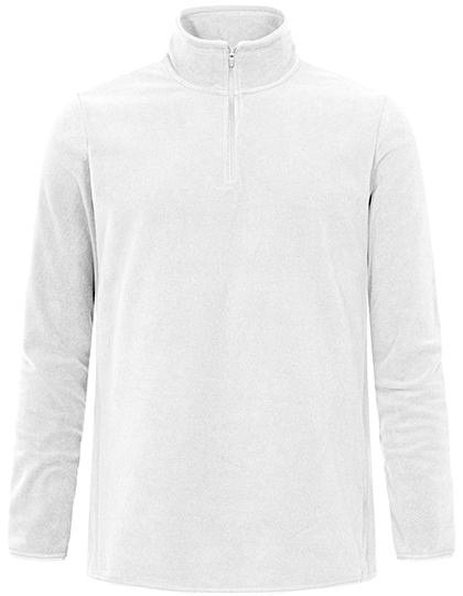 Men's Recycled Fleece Troyer — besticken oder bedrucken lassen