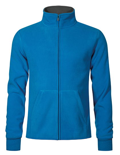 Promodoro Men's Double Fleece Jacket in Turquoise