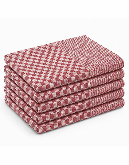 Exner Grubentuch (5er Pack) in Red