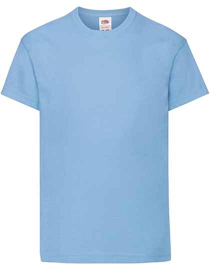 Fruit of the Loom Kids' Original T in Sky Blue