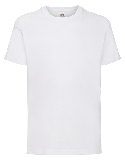 Fruit of the Loom Kids' Valueweight T in White