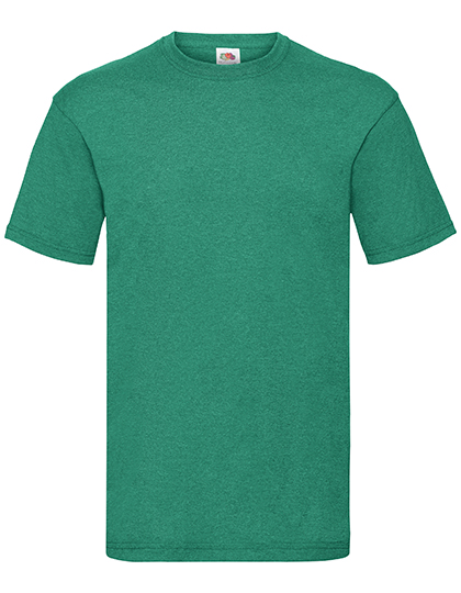 Fruit of the Loom Valueweight T in Retro Heather Green